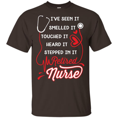 Funny Retired Nurse T-Shirt Quotes Design Cute Nursing Apparel Fashion