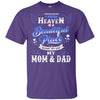 BigProStore I Know Heaven Is A Beautiful Place Because They Have My Dad Mom Tshirt G200 Gildan Ultra Cotton T-Shirt / Purple / S T-shirt