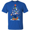 Police T-Shirt Christmas Tree Decoration Law Enforcement Cop Tee Gift