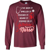 Funny Retired Nurse T-Shirt Quotes Design Cute Nursing Apparel Fashion