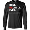 Best Druncle Ever T-Shirt Funny Drunk Uncle Definition Tee