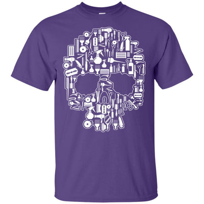 Hairstylist Shirt Skull Style T-shirt Gift Idea