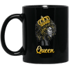 BigProStore Queen Mug African American Coffee Cup Pro Black Melanin Women Design BM11OZ 11 oz. Black Mug / Black / One Size Coffee Mug