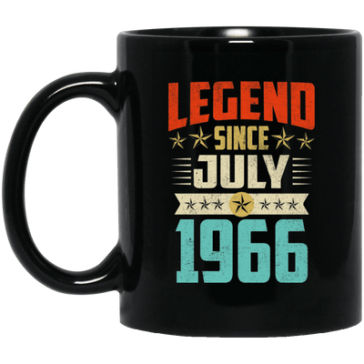 Legend Born July 1966 Coffee Mug 53rd Birthday Gifts