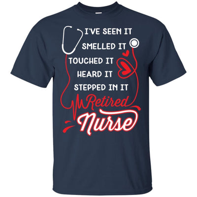 Funny Retired Nurse T-Shirt Quotes Design Cute Nursing Apparel Fashion