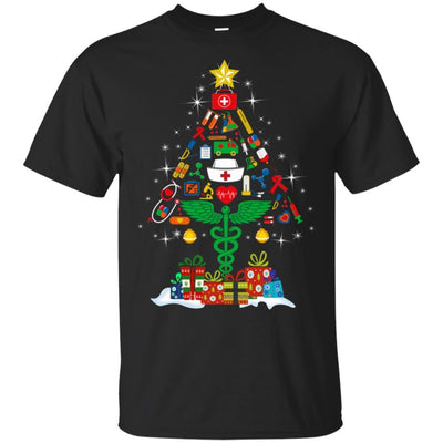 Nurse Christmas Tree Nursing Symbol Cute T-Shirt Design Fashion Gift