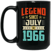 Legend Born July 1966 Coffee Mug 53rd Birthday Gifts