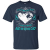 BigProStore A Big Piece Of My Heart Lives In Heaven Is My Dad Father's Day T-Shirt G200 Gildan Ultra Cotton T-Shirt / Navy / S T-shirt