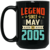 Legend Born May 2005 Coffee Mug 14th Birthday Gifts