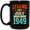 Legend Born July 1949 Coffee Mug 70th Birthday Gifts