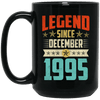 Legend Born December 1995 Coffee Mug 24th Birthday Gifts