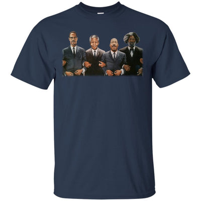 BigProStore African American Black History T-Shirt Designs For Melanin Women Men G200 Gildan Ultra Cotton T-Shirt / Navy / S T-shirt