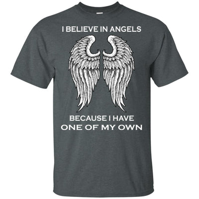 BigProStore I Believe In Angels Because I Have One Of My Own T-Shirt Missing Daddy G200 Gildan Ultra Cotton T-Shirt / Dark Heather / S T-shirt