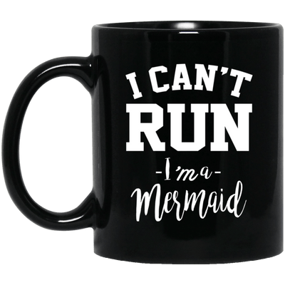 Mermaid Mug I Can't Run I'm A Mermaid Coffee Cup For Women Girls