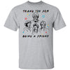 BigProStore Thank You For Being A Golden Friend Women T-Shirt V3 Sport Grey / M T-Shirts