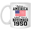Make America Great Since November 1950