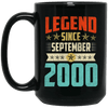 Legend Born September 2000 Coffee Mug 19th Birthday Gifts