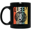 BigProStore Melanin Queen Pride Mug African American Coffee Cup Afro Girls Design BM11OZ 11 oz. Black Mug / Black / One Size Coffee Mug