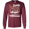 My Daddy Is My Angel In Heaven T-Shirt Missing Gift For Father's Day