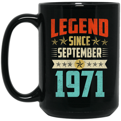 Legend Born September 1971 Coffee Mug 48th Birthday Gifts
