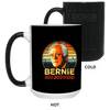 BigProStore Bernie 2020 Vintage Bernie Sanders T-Shirt Black / One Size Drinkware