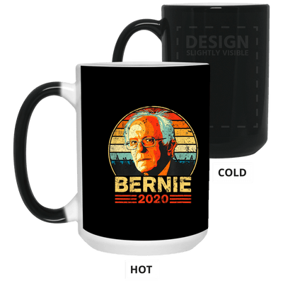 BigProStore Bernie 2020 Vintage Bernie Sanders T-Shirt Black / One Size Drinkware