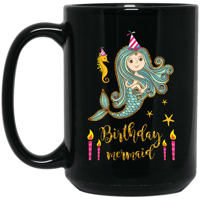 Birthday Mermaid Mug Cool Gifts Idea For Girls Women