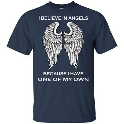 BigProStore I Believe In Angels Because I Have One Of My Own T-Shirt Missing Daddy G200 Gildan Ultra Cotton T-Shirt / Navy / S T-shirt