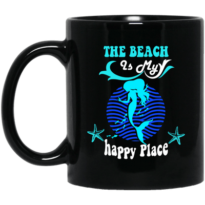 Mermiad Coffee Mug The Beach Is My Happy Place
