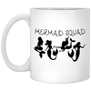 Mermaid Squad Coffee Mug Cool Gifts for Girls Women