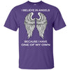 BigProStore I Believe In Angels Because I Have One Of My Own T-Shirt Missing Daddy G200 Gildan Ultra Cotton T-Shirt / Purple / S T-shirt