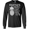 Nurse Are Like Pineapples Cute Nursing T-Shirt Funny Quote Tee Design