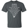 BigProStore I Love You Dad T-Shirt Happy Father's Day Daddy In Heaven Special Gift G200 Gildan Ultra Cotton T-Shirt / Dark Heather / S T-shirt