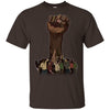 BigProStore African American Black History T-Shirt For Melanin Men Women Afro Girl G200 Gildan Ultra Cotton T-Shirt / Dark Chocolate / S T-shirt