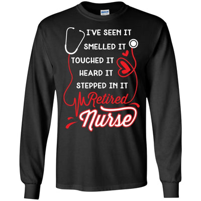 Funny Retired Nurse T-Shirt Quotes Design Cute Nursing Apparel Fashion