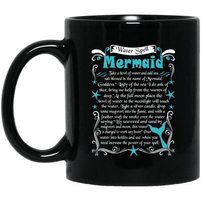 Mermaid Coffee Mug Water Spell Mermaid Cool Gift For Girls Women