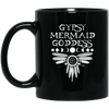 Gypsy Mermaid Goddess Mermaid Coffee Mug For Women Girls