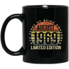 Born August 1969 Coffee Mug 50th Birthday Gifts