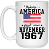 BigProStore Make America Great Since November 1967 21504 15 oz. White Mug / White / One Size Coffee Mug