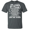 BigProStore For My Father In Heaven Missing You Dad T-Shirt Father's Day Gift Idea G200 Gildan Ultra Cotton T-Shirt / Dark Heather / S T-shirt