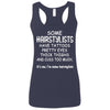 BigProStore Some Hairstylists Have Tattoos Pretty Eyes Thick Thighs Shirt G645RL Gildan Ladies' Softstyle Racerback Tank / Navy / S T-shirt