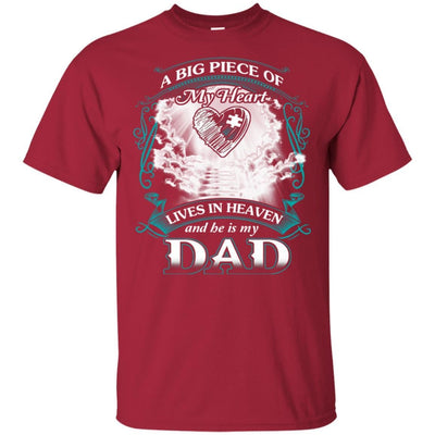 BigProStore Remembering Dad On His Death Anniversary Gift Missing Daddy T-Shirt G200 Gildan Ultra Cotton T-Shirt / Cardinal / S T-shirt