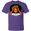 BigProStore #Respectmyhair Respect My Hair Pretty Black Girl Melanin Women T-Shirt G200 Gildan Ultra Cotton T-Shirt / Purple / S T-shirt