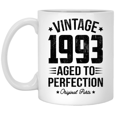 BigProStore Vintage 1993 Aged To Perfection Coffee Mug Gifts XP8434 11 oz. White Mug / White / One Size Coffee Mug
