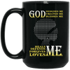 BigProStore God Designed Created Blesses Me Cup African American Black Women Mug BM15OZ 15 oz. Black Mug / Black / One Size Coffee Mug