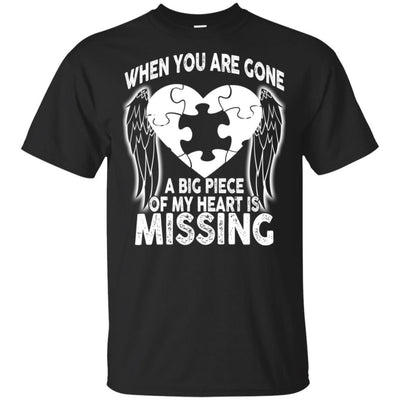 BigProStore When You Are Gone Dad T-Shirt Remembering Dad On His Death Anniversary G200 Gildan Ultra Cotton T-Shirt / Black / S T-shirt