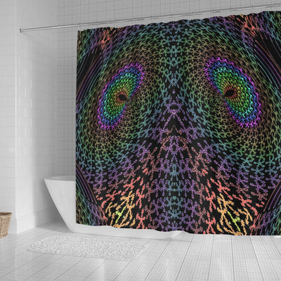 BigProStore Elephant Shower Curtains Elephant Abstract Bathroom Curtains Shower Curtain