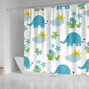 BigProStore Shower Curtains Elephant Elephants Pattern Bathroom Wall Decor Ideas Shower Curtain