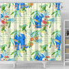 BigProStore Elephant Shower Curtain Sets Endangered Species Asian Elephant Bathroom Accessories Set Shower Curtain / Small (165x180cm | 65x72in) Shower Curtain