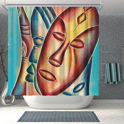 BigProStore Fancy African American Art Shower Curtains Afro Lady Bathroom Accessories BPS0004 Small (165x180cm | 65x72in) Shower Curtain
